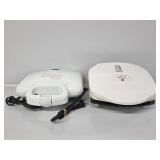 George Foreman Grill & Belgian Waffle Baker