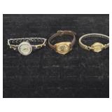 Ladies Watches: Bulova Watch(missing stone),