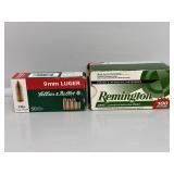 Remington 9mm Luger & Lellier&Bellot 9mm