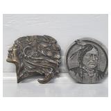 Native American Belt Buckles(2)