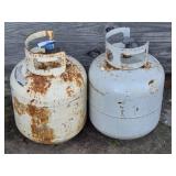 2 Propane Tanks