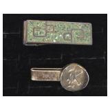 .925 Tie Clip, .925 Money Clip