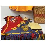 St. Helen Lions Club Vest, USMC Blanket, Trash
