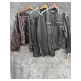 Milwaukee Menï¿½s Motorcycle Leather Jacket Xl