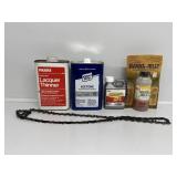 Lacquer Thinner, Acetone, Evapo-Rust, Chain