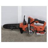 Black and Decker Battery Powered Chainsaw