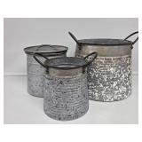 Galvanized Buckets(3)