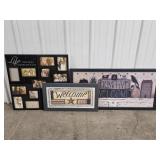 Donna Atkins 'Primitive Welcome' Print, Welcome