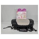 Plastic Foot Soaker, Neck Massager, Back Massager