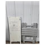 Plastic Expandable Fence, Metal TV Tray