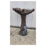 Cement Bird Bath