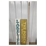 Nautical Signs, Wooden Porch Sign