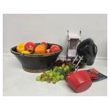 Toastmaster Hand Mixer, Measuring Cups, Faux