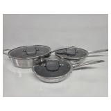 Copper Chef Titan Series Pans with Lids