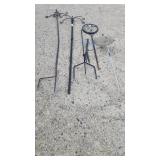 Shepherds Hooks, Stainless Glass lawn Decor
