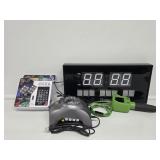 DiaStar LED Calendar Clock, Ultra Bright Pods,