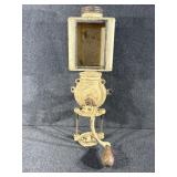 The Charles Parker Co. Wall Mounted Coffee Grinder