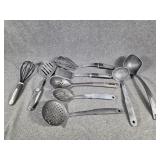 Black Plastic Kitchen Utensils