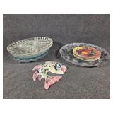 Various Glass Platters