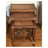 3 tiers Wicker Stands