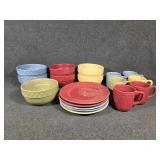 Basket Weave Ceramic Dishes