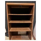 Wooden Look Rolling Cabinet