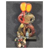 Handmade Folk Art Doll, African Sculpture