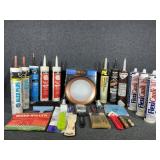 Caulk, Paint Brushes,