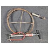 Deluxe Tire Pump, Drain Snake