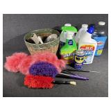 Windex, WD 40, OdoBan Tile & Grout Floor