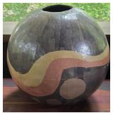 Paper Mache Sphere Vase