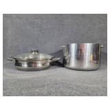 Oneida Skillet with Lid, Martha Stewart 8 Quart