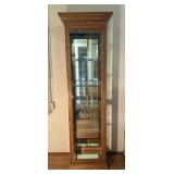Light Curio Cabinet