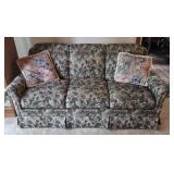 Marshfield Furniture Floral Hide-A-Bed Couch