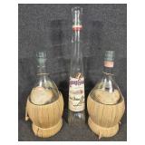 Chianti Borgese 1990 Red Wine Empty Glass