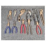 Groove Joint Pliers (3) Needle Nose Pliers (2)