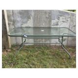 Glass Top Patio Table