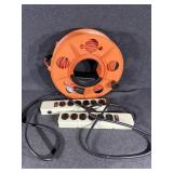HD Extension Cord On A Reel, Surge Protectors(2)