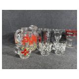 Drinking Glasses, Pitcher