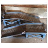 Blue Metal Car Ramps