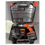 Black and Decker Cordless Drill Kit