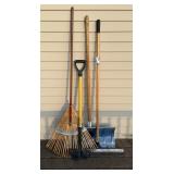 Snow Shovel , Yard Rake