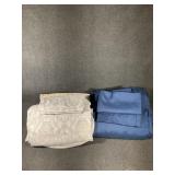 King Size Navy Blue Sheet Set, King Size Paisley