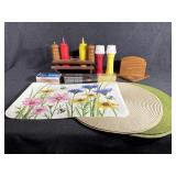 Place Mattï¿½s, Matches, Napkin Holder