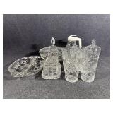 Anchor Hocking Star Pattern Juice Glasses (6)