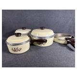 Range Craft Harvest Wet Skillets (2) and Pots (3)