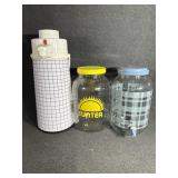 Drink Dispensers(2) Suntea Glass Container