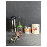 Sifters (2), Hand Mixer, Nut Chopper
