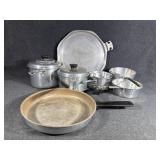 Mirro Pots (2) Skillet and Pots