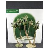 Dept. 56 Village Accessories Set of 2 Palm Trees